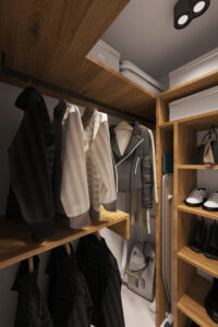 гардеробная прихожая 012