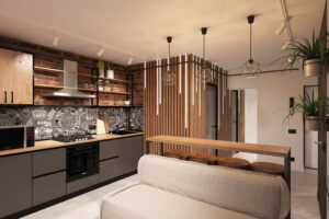 кухня-гостиная 080005