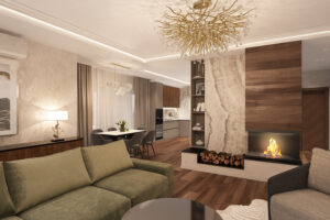 кухня-гостиная 040003