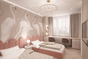 детская 2 кровати 030001